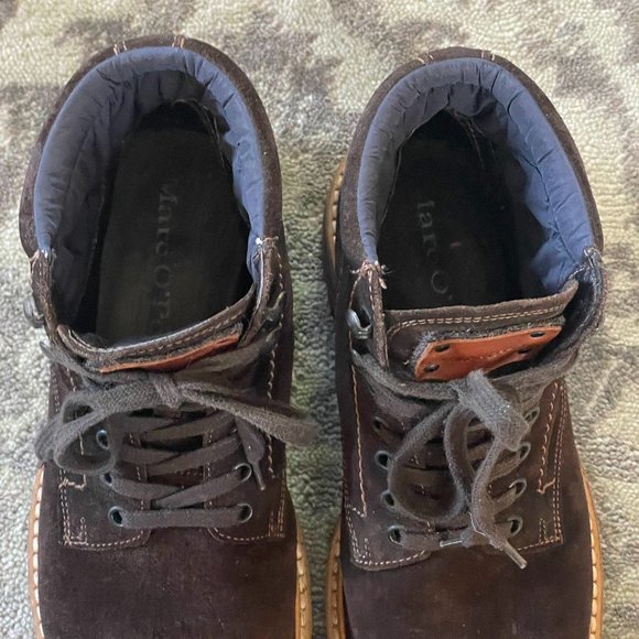 Marc O’Polo Brown Suede Lace-up Boots main image 14